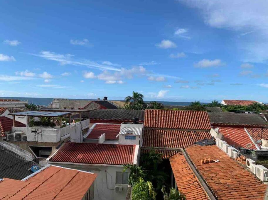 417 Apto Con Vista Panoramica De Cgna Cartagena  Exterior foto